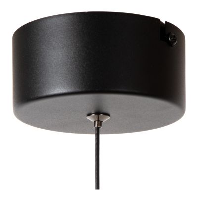 Lucide CALINA - Pendant light - Ø 9,9 cm - LED Dim. - CCT - 1x7W 2200K/3300K - With replaceable LED module - Black - Premium